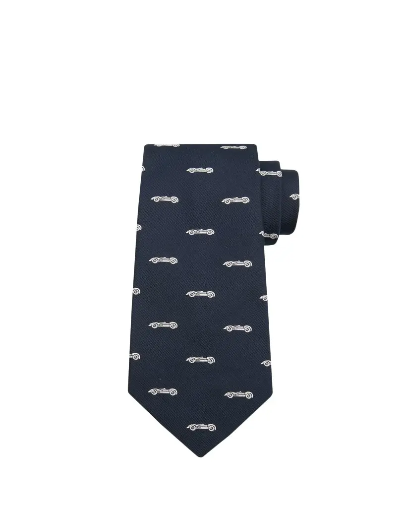 Men's Silk Racecar Tie