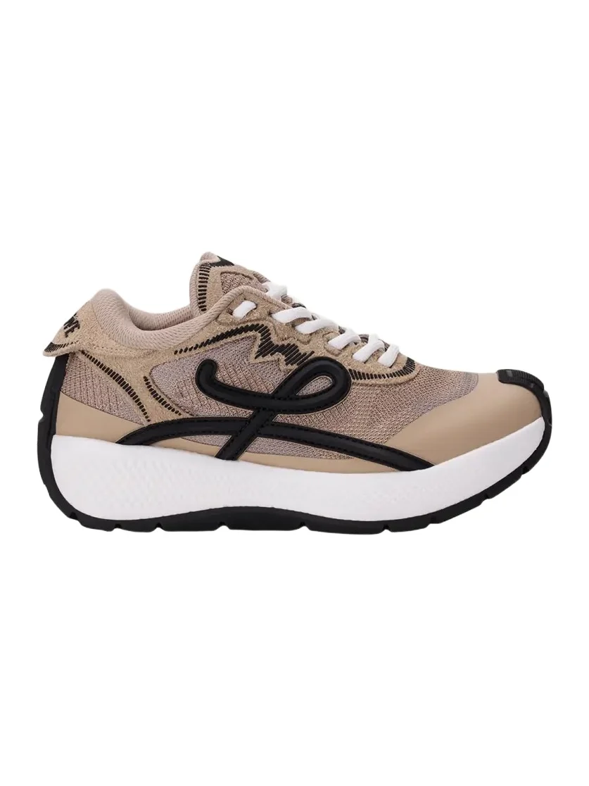 Loewe Men's Pogo Mix-Media Sneakers