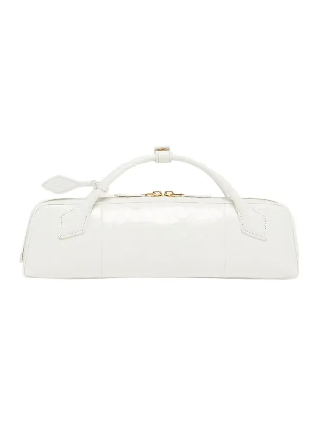 Le Teckel Snakeskin Top-Handle Bag Le Teckel Snakeskin Top-Handle Bag