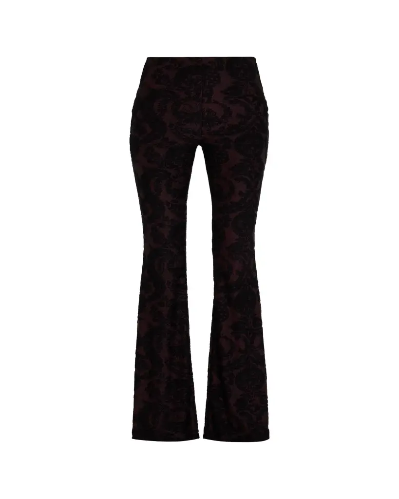 Etro Paisley Chenille Jacquard Flare Pants | Image 1 Etro Paisley Chenille Jacquard Flare Pants | Image 1