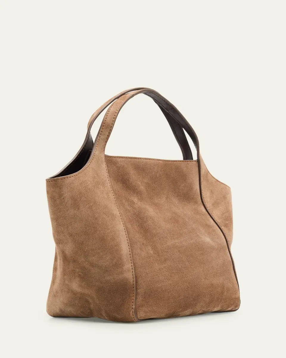 Brunello Cucinelli Suede Bucket Bag | Thumbnail 3 Brunello Cucinelli Suede Bucket Bag | Thumbnail 3