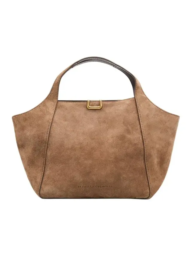 Suede Bucket Bag