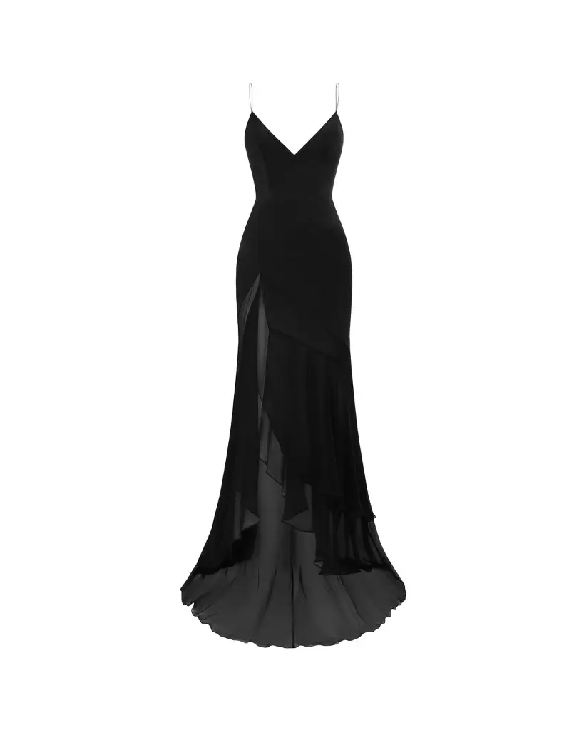 Alex Perry Plunging Panelled Silk Bikini Gown | Image 1 Alex Perry Plunging Panelled Silk Bikini Gown | Image 1