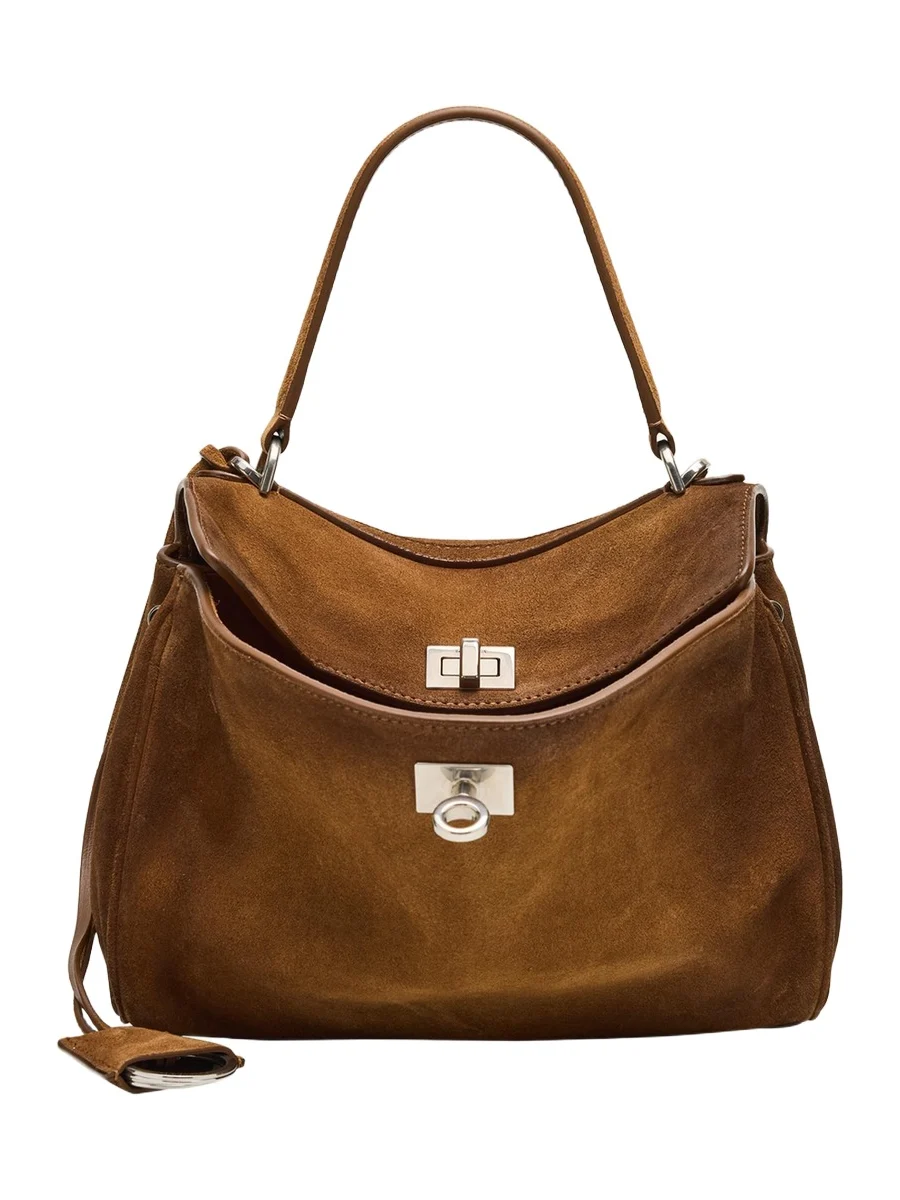 Rodeo Mini Smooth Suede Top-Handle Bag Rodeo Mini Smooth Suede Top-Handle Bag