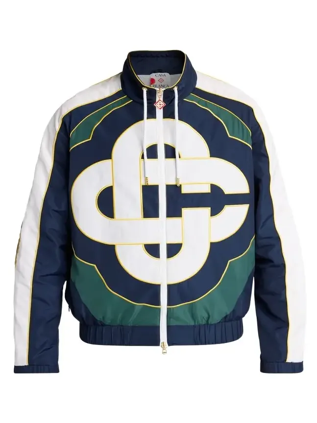 Casablanca Men's CC Logo Windbreaker Jacket