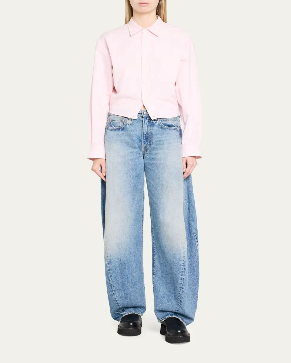 R13 Split-Hem Boyfriend Shirt | Thumbnail 2