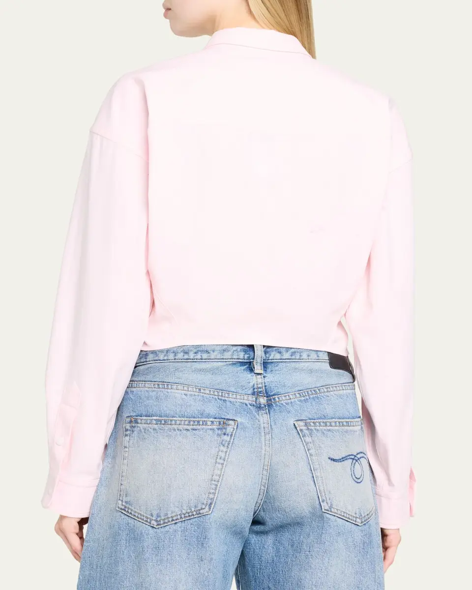 R13 Split-Hem Boyfriend Shirt | Thumbnail 3