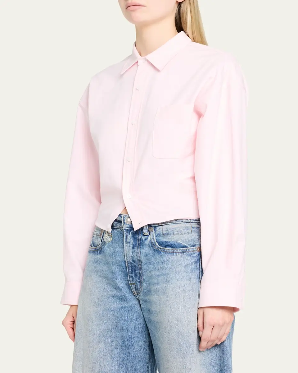 R13 Split-Hem Boyfriend Shirt | Thumbnail 4