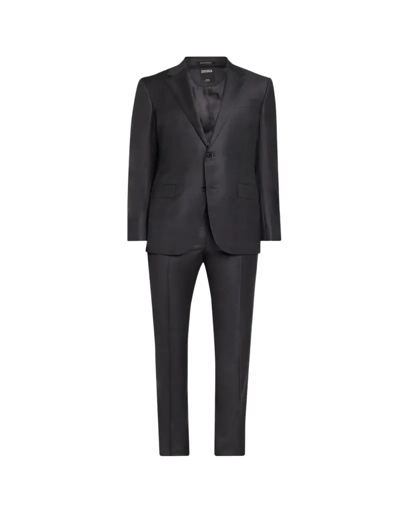 Men's 12milmil12 Wool Tonal Check Suit Men's 12milmil12 Wool Tonal Check Suit