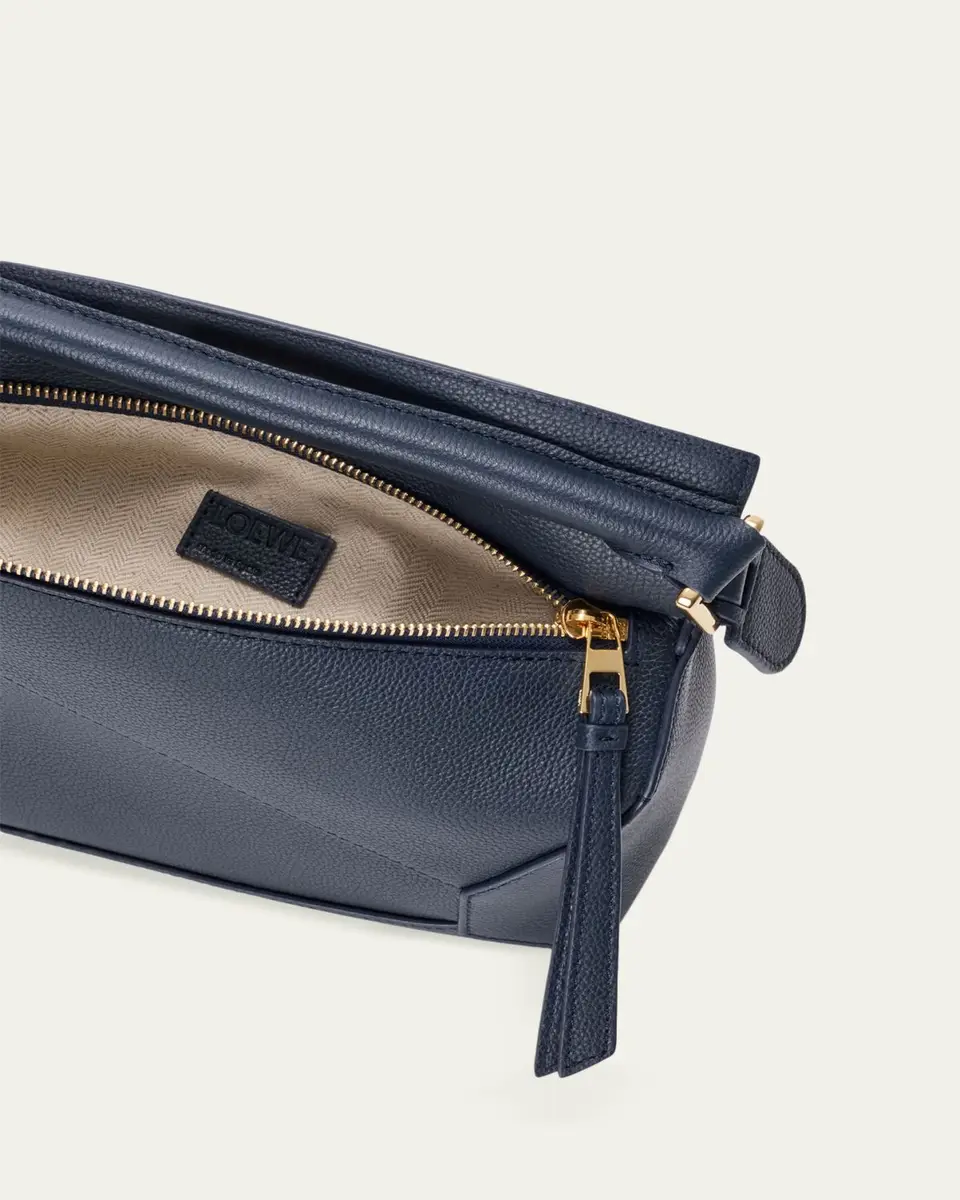 Loewe Puzzle Edge Small Top-Handle Bag in Grain Leather | Thumbnail 7 Loewe Puzzle Edge Small Top-Handle Bag in Grain Leather | Thumbnail 7
