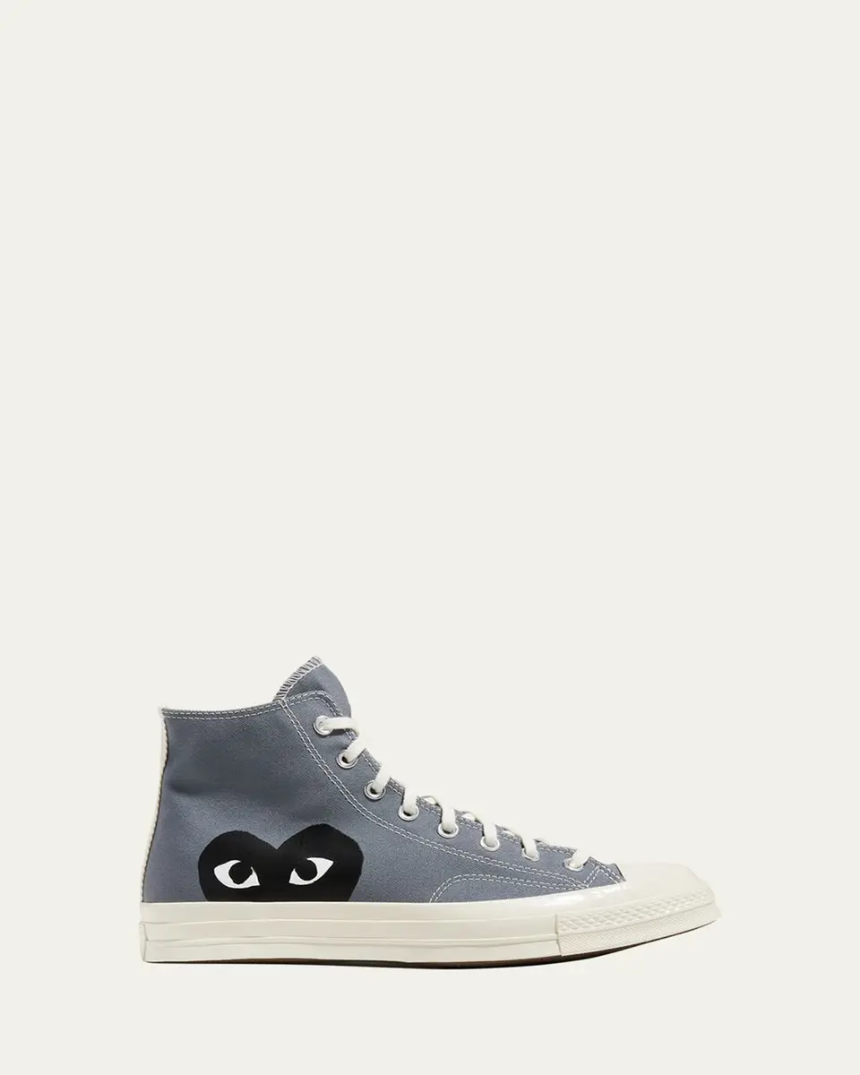 Comme des Garçons x Converse Men's Chuck Taylor High-Top Canvas Sneakers | Thumbnail 4