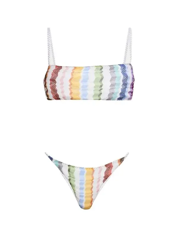 Zig Zag Two-Piece Swimsuit
