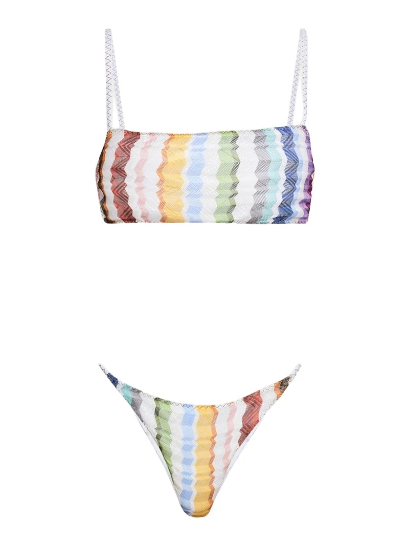 Zig Zag Two-Piece Swimsuit Zig Zag Two-Piece Swimsuit