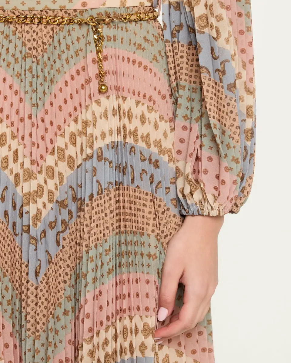 Zimmermann Sunray Long-Sleeve Midi Dress | Thumbnail 5
