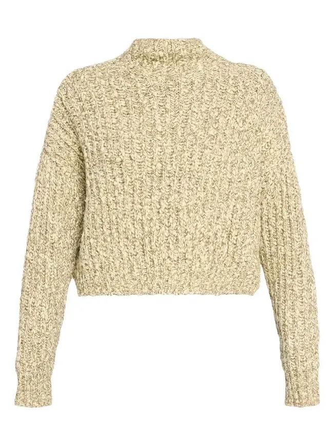 Albie Mock-Neck Knit Pullover Albie Mock-Neck Knit Pullover