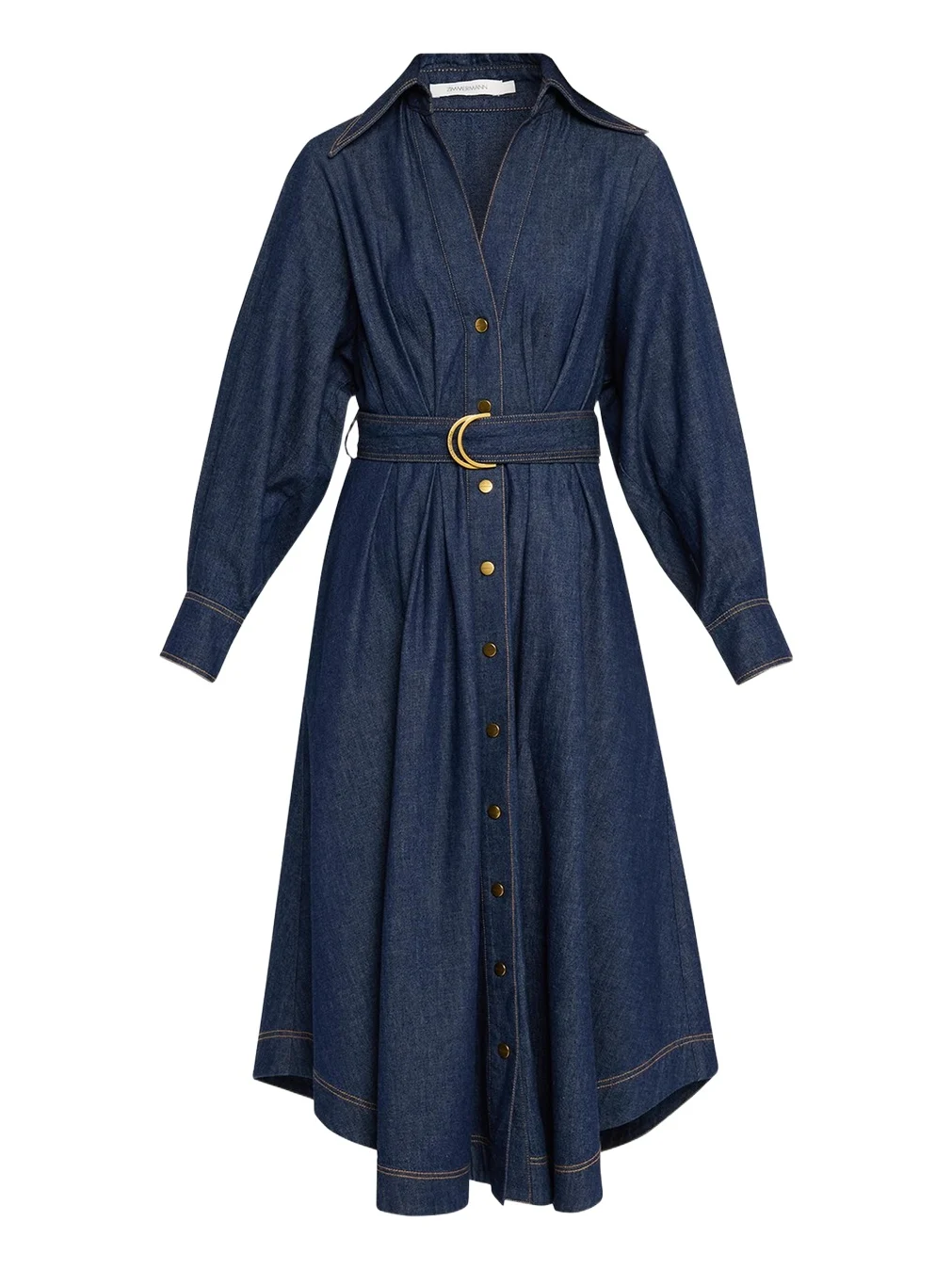 Zimmermann Denim Midi Shirtdress
