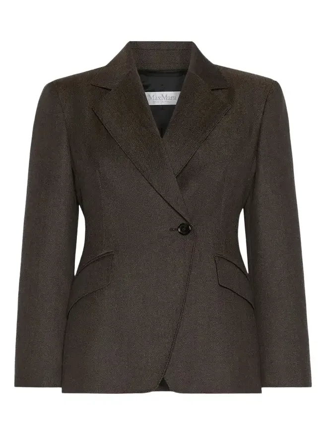 Double-Breasted Wool-Blend Jacket Double-Breasted Wool-Blend Jacket