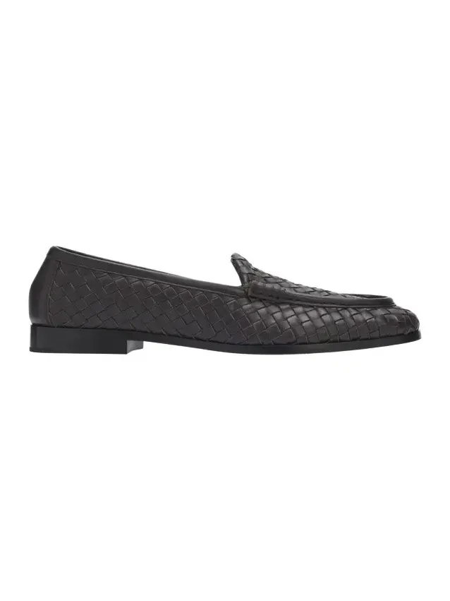 Silenzio Intrecciato Leather Loafers Silenzio Intrecciato Leather Loafers