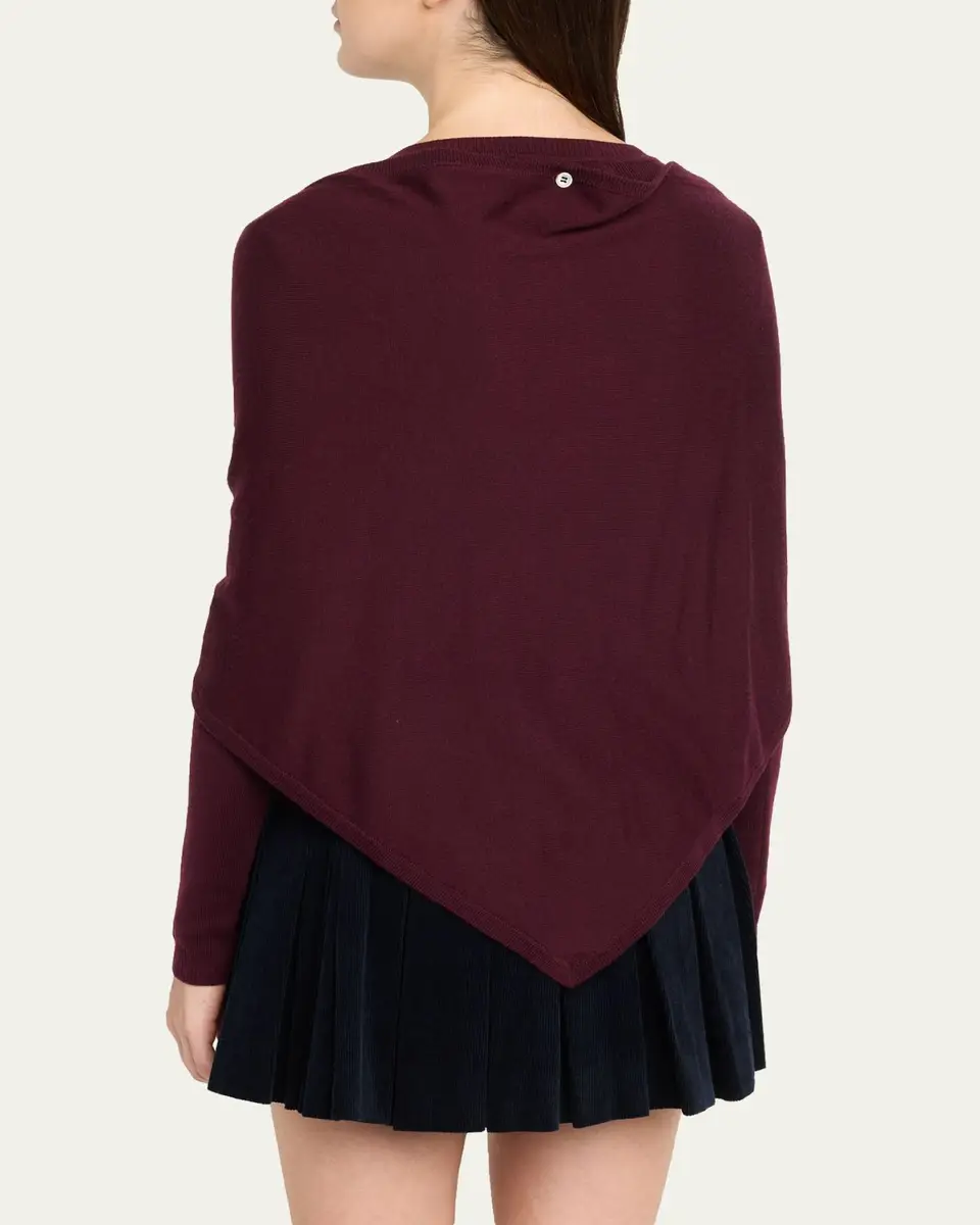 Sea Jane Henley Sweater with Scarf | Thumbnail 3