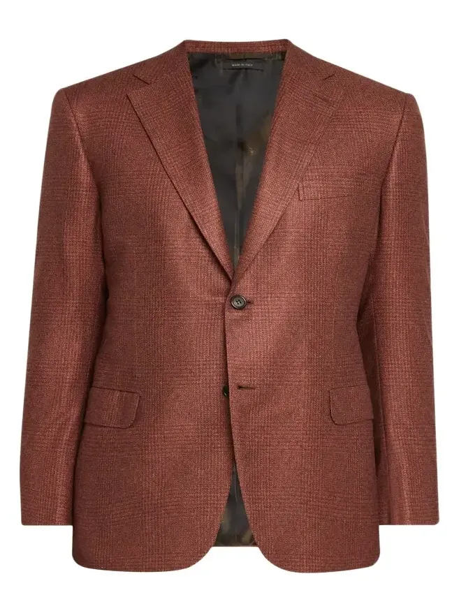 Men's Silk and Cashmere Prince of Wales Sport Coat Men's Silk and Cashmere Prince of Wales Sport Coat