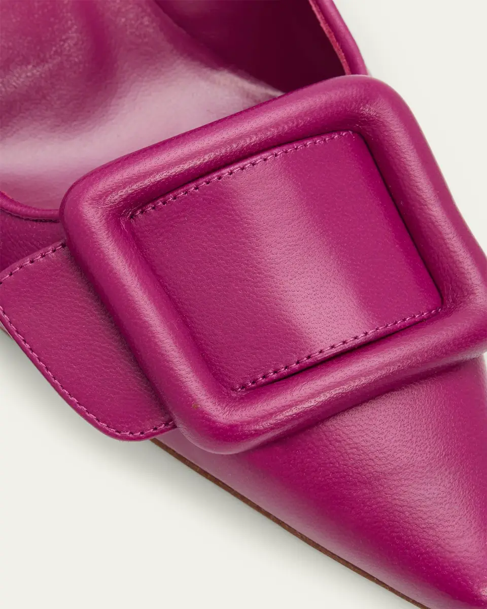 Manolo Blahnik 50mm Maysale Leather Buckle Pumps | Thumbnail 3 Manolo Blahnik 50mm Maysale Leather Buckle Pumps | Thumbnail 3