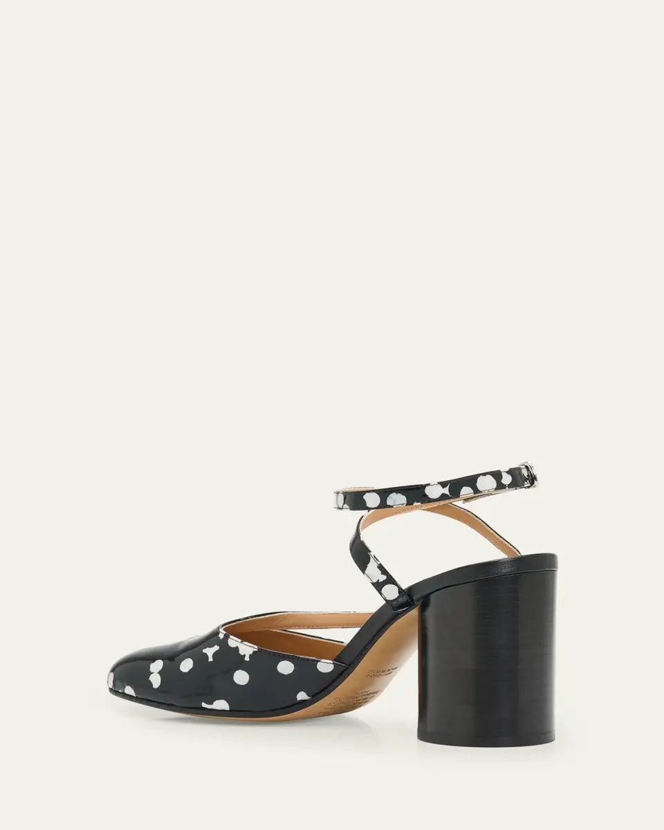 Maison Margiela 80mm Tabi Confetti Patent Leather Pumps | Thumbnail 4 Maison Margiela 80mm Tabi Confetti Patent Leather Pumps | Thumbnail 4