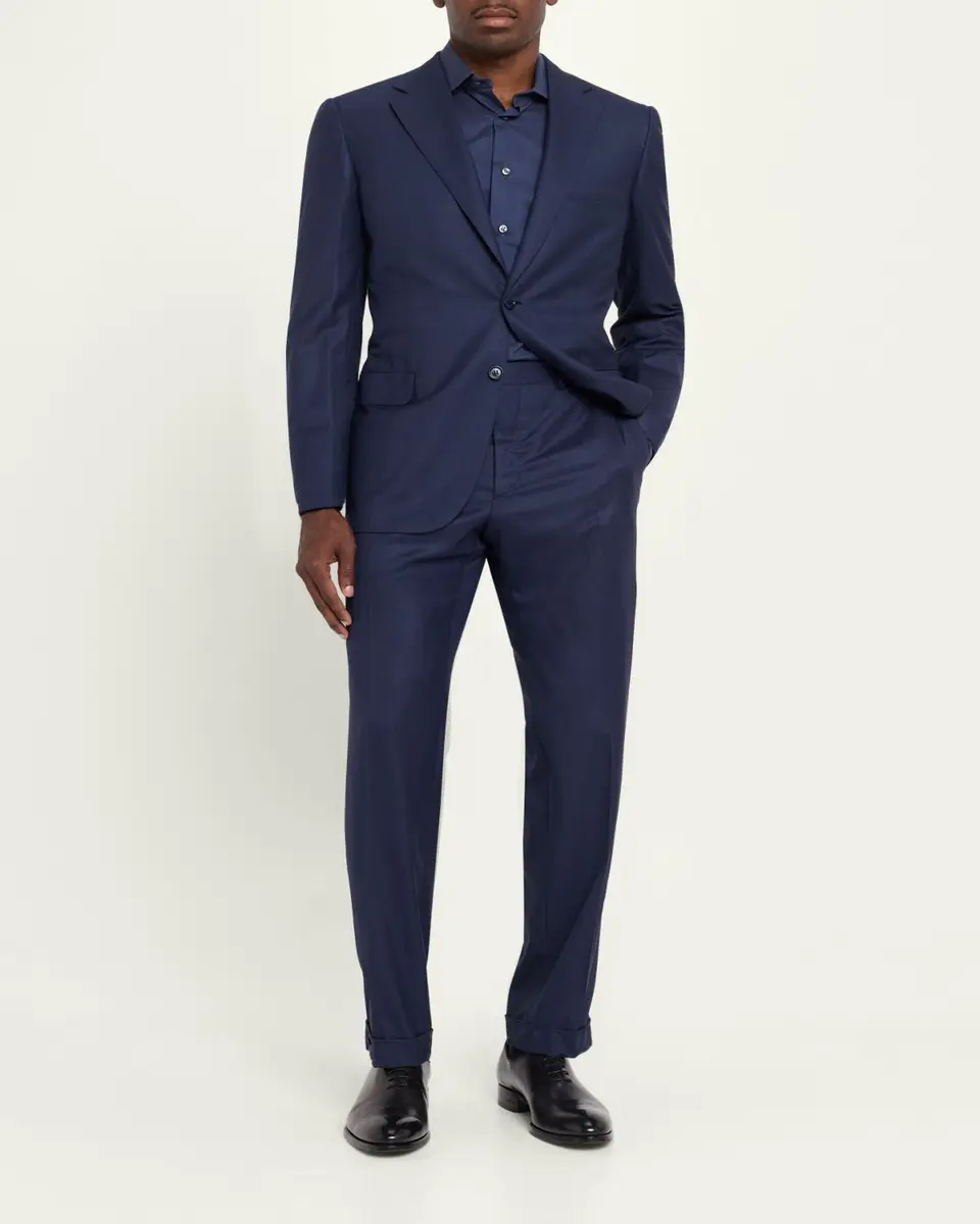 Brioni Men's Tonal Striped Two-Piece Suit | Thumbnail 2