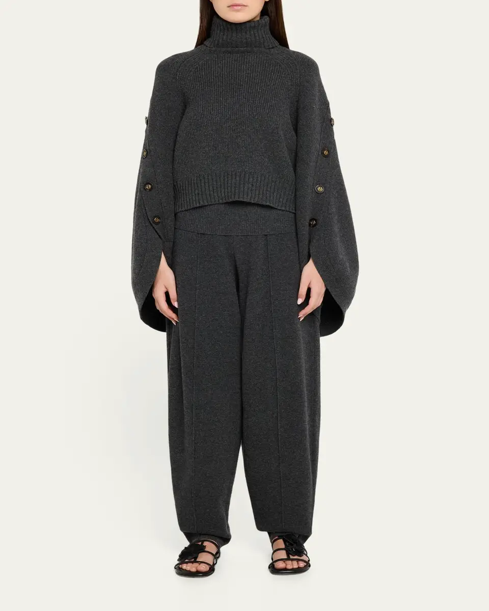 Zimmermann Valiant Knit Barrel-Leg Pants | Thumbnail 2 Zimmermann Valiant Knit Barrel-Leg Pants | Thumbnail 2