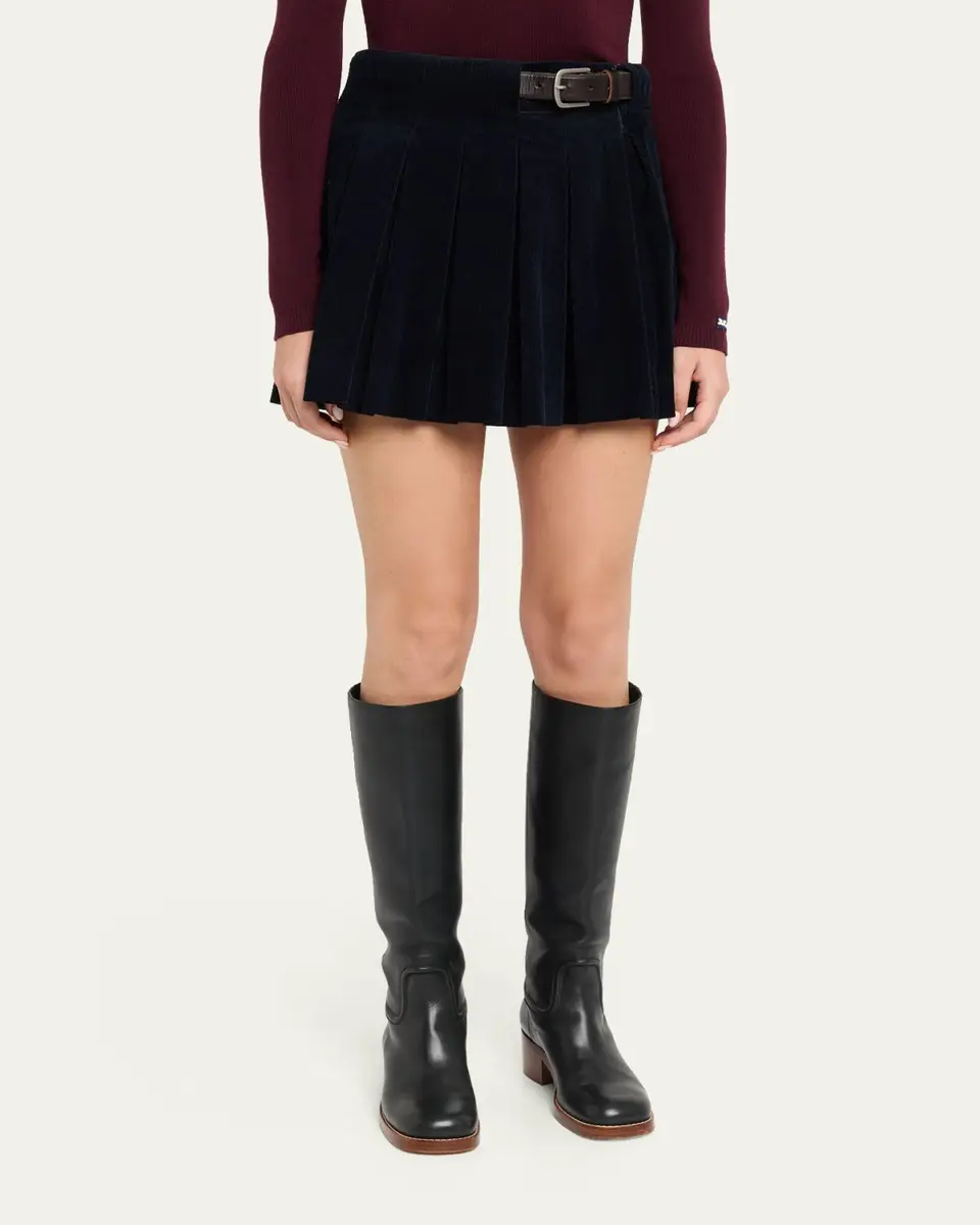 Sea Garrett Corduroy Mini Skirt | Thumbnail 4 Sea Garrett Corduroy Mini Skirt | Thumbnail 4
