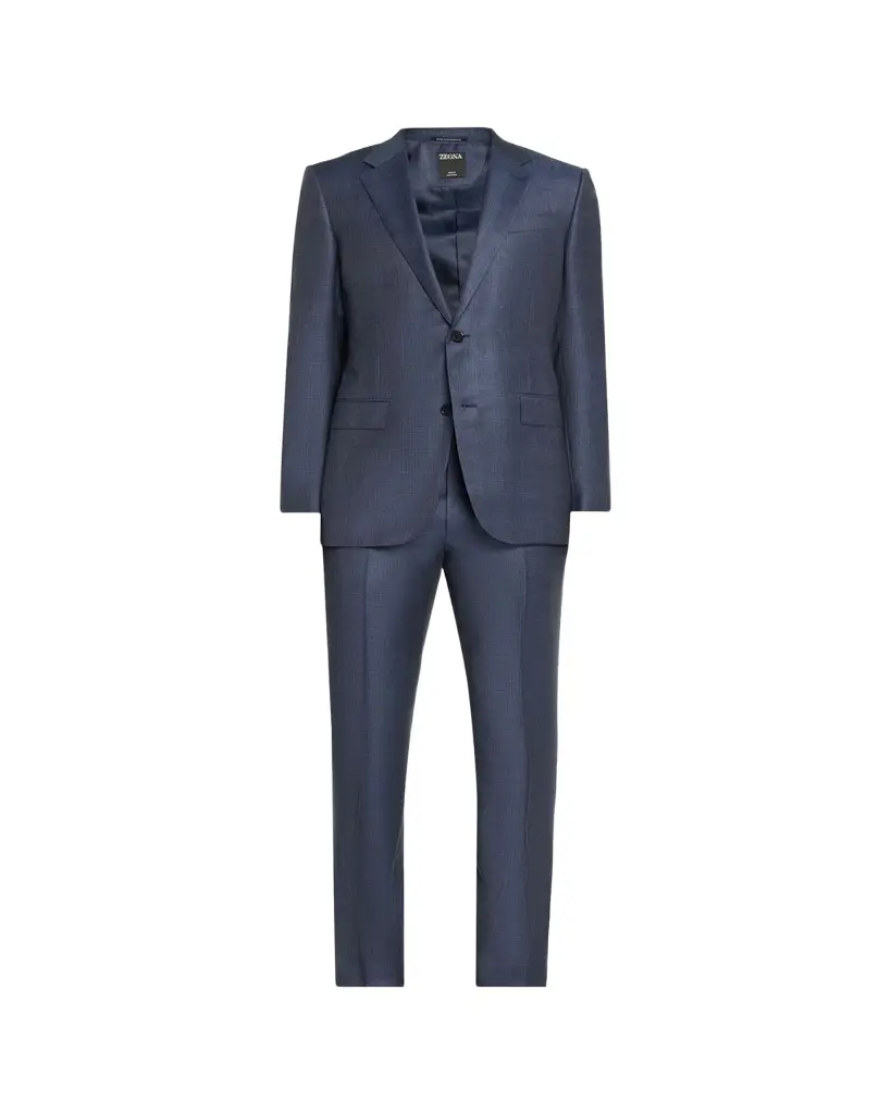 Zegna Men's Ticweave Wool Single-Breasted Sport Coat