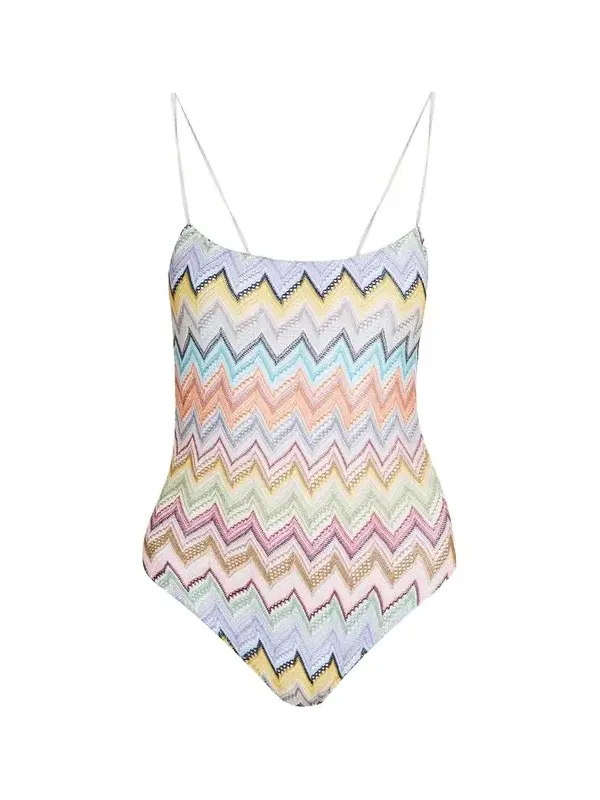 Zigzag One-Piece Swimsuit Zigzag One-Piece Swimsuit