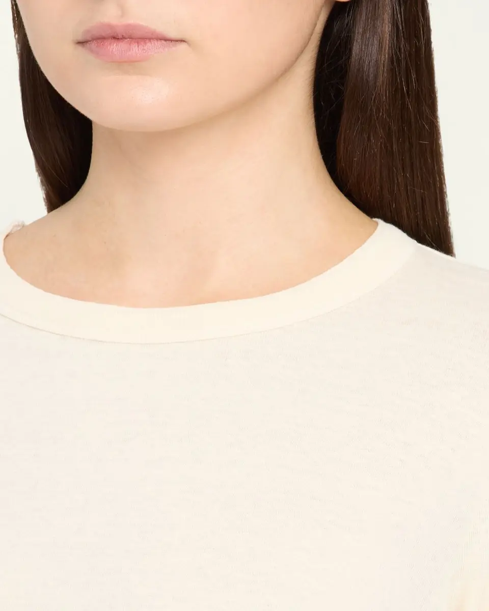 Mother The Long-Sleeve Itty Bitty Crop Tee | Thumbnail 5