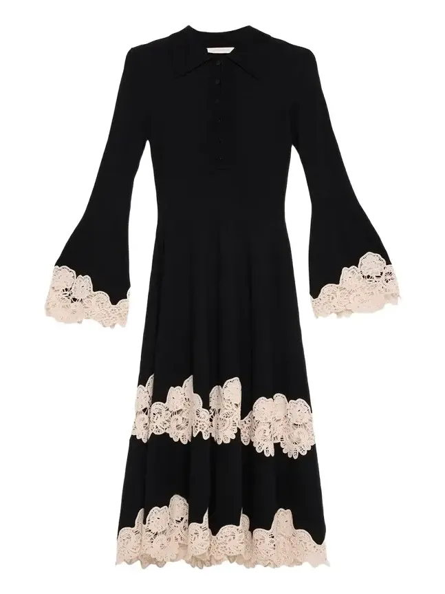Valiant Merino Lace Maxi Dress Valiant Merino Lace Maxi Dress