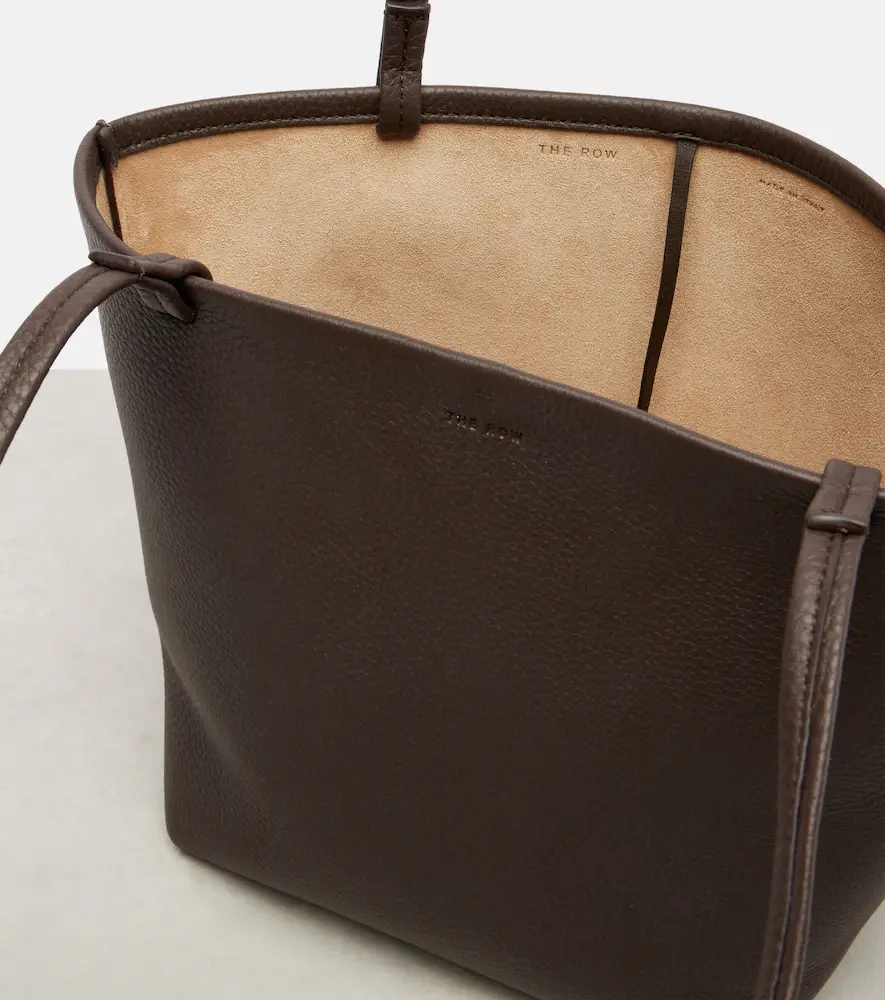The Row Park Medium leather tote bag | Thumbnail 4
