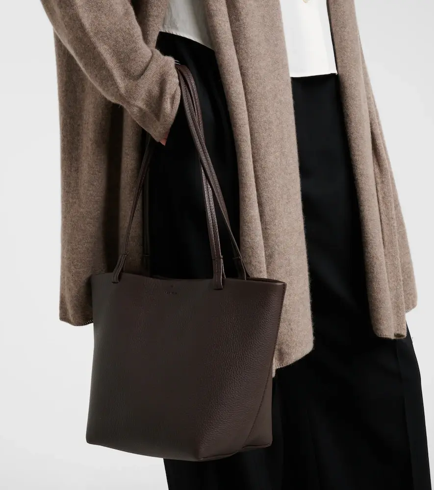 The Row Park Medium leather tote bag | Thumbnail 6