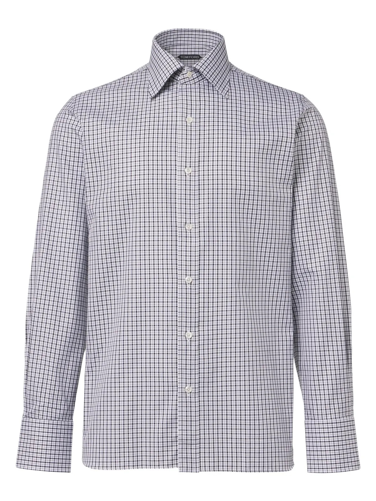 Checked cotton shirt
