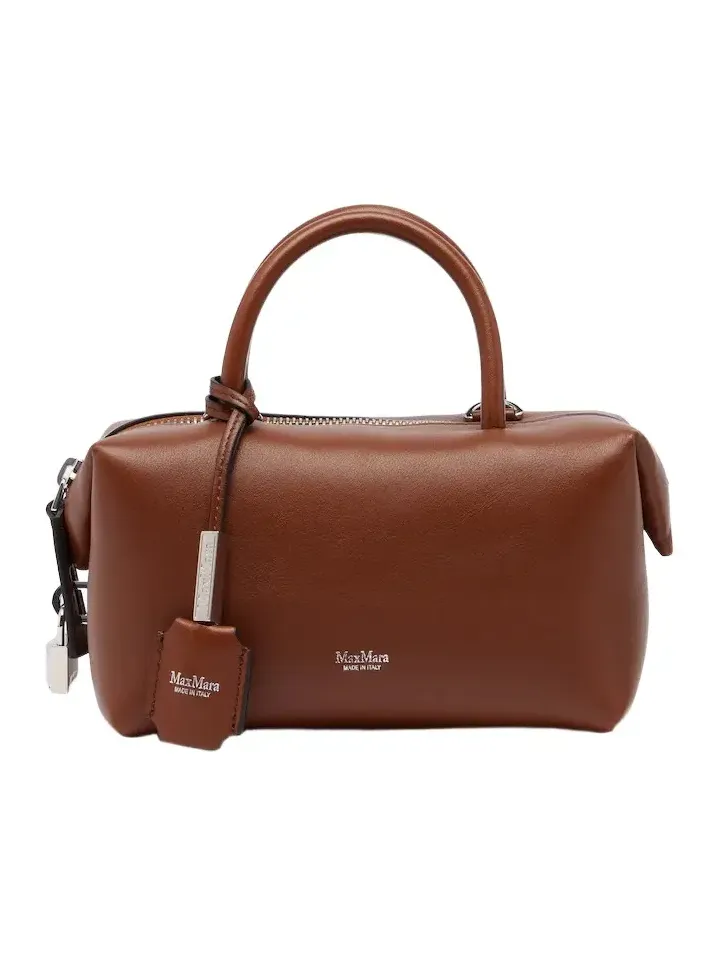 Small leather bowling bag Small leather bowling bag