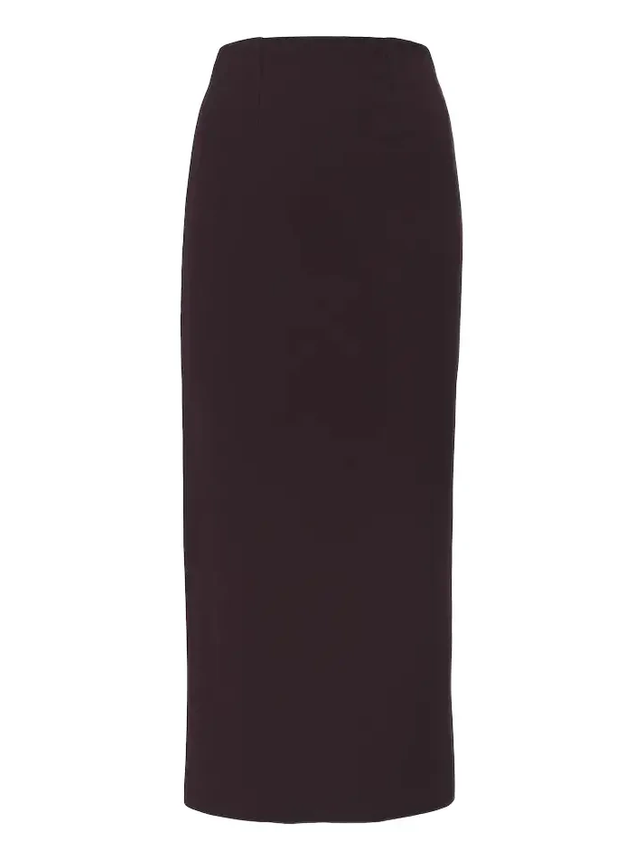 Crêpe pencil skirt Crêpe pencil skirt