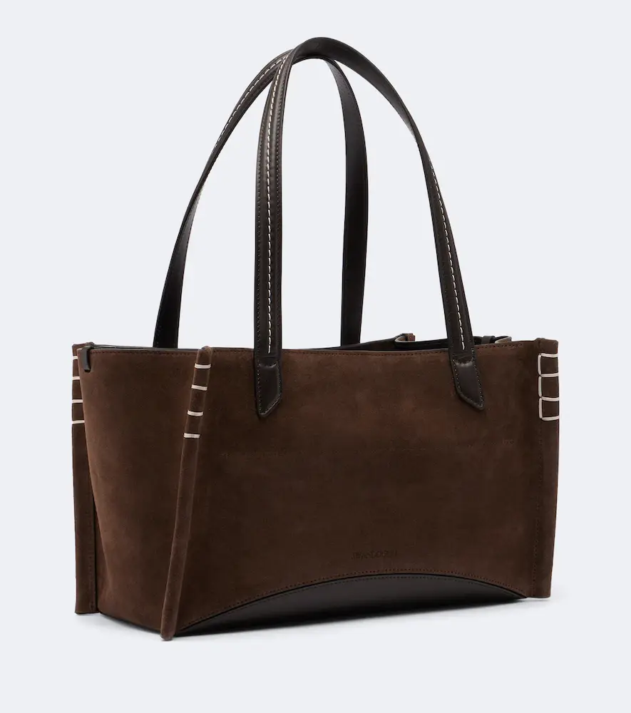 JW Anderson Loafer Cabas suede tote bag | Thumbnail 2
