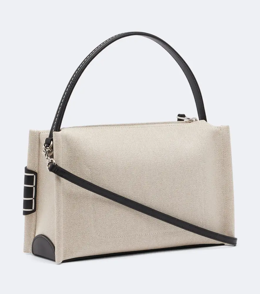 JW Anderson Loafer Medium canvas and leather top-handle bag | Thumbnail 3 JW Anderson Loafer Medium canvas and leather top-handle bag | Thumbnail 3
