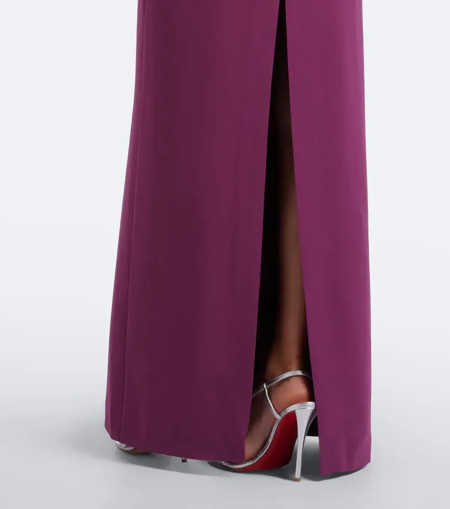 Costarellos Embellished floral-appliqué gown | Thumbnail 4