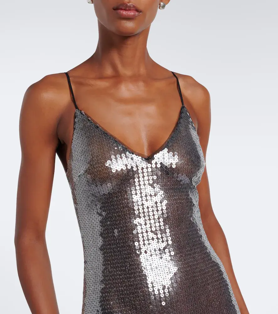 David Koma Sequined gown | Thumbnail 4 David Koma Sequined gown | Thumbnail 4