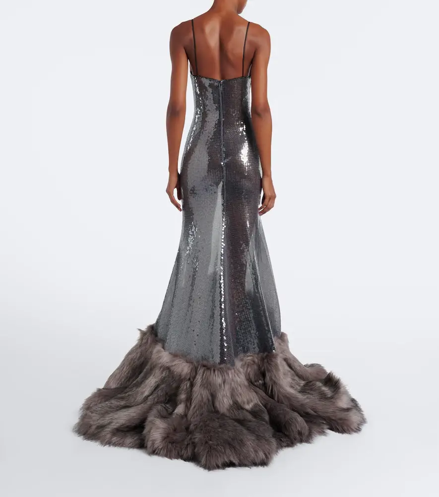 David Koma Sequined gown | Thumbnail 5 David Koma Sequined gown | Thumbnail 5