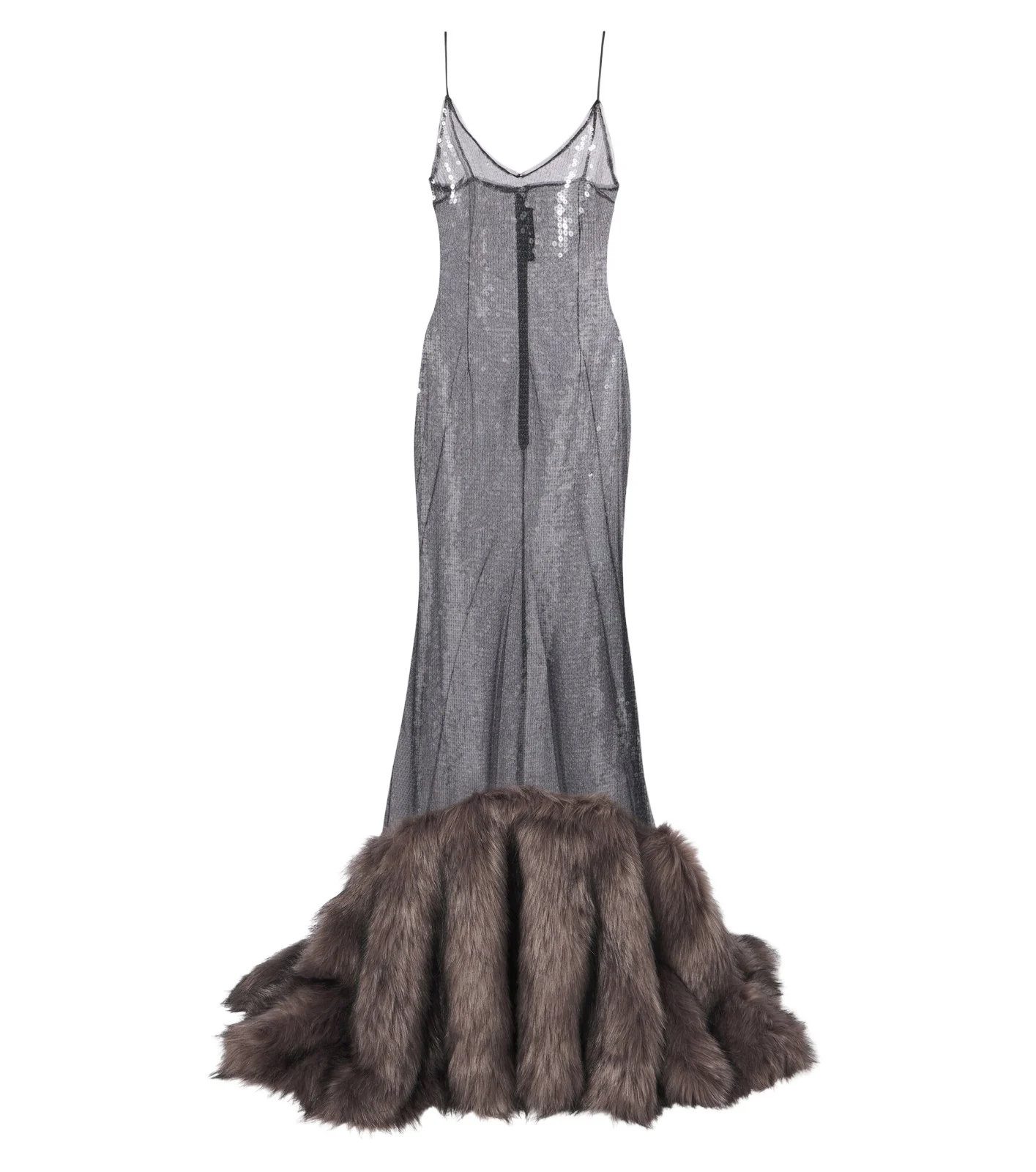 David Koma Sequined gown