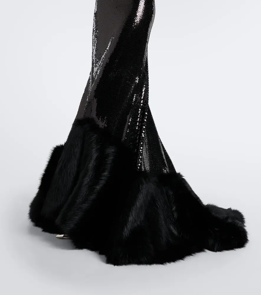 David Koma Sequined gown | Thumbnail 3 David Koma Sequined gown | Thumbnail 3