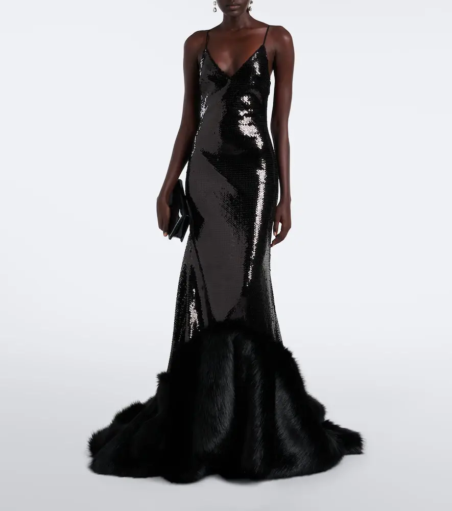 David Koma Sequined gown | Thumbnail 5 David Koma Sequined gown | Thumbnail 5