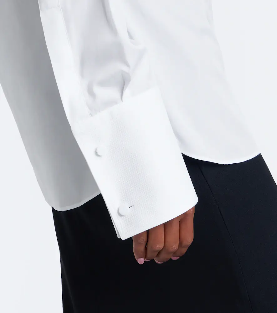 Tom Ford Cotton twill tuxedo shirt | Thumbnail 2 Tom Ford Cotton twill tuxedo shirt | Thumbnail 2