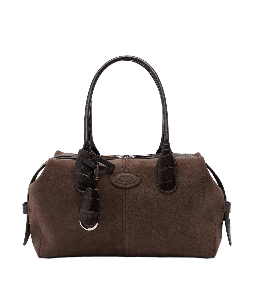 Tod's Bauletto Small suede top-handle bag | Image 1 Tod's Bauletto Small suede top-handle bag | Image 1