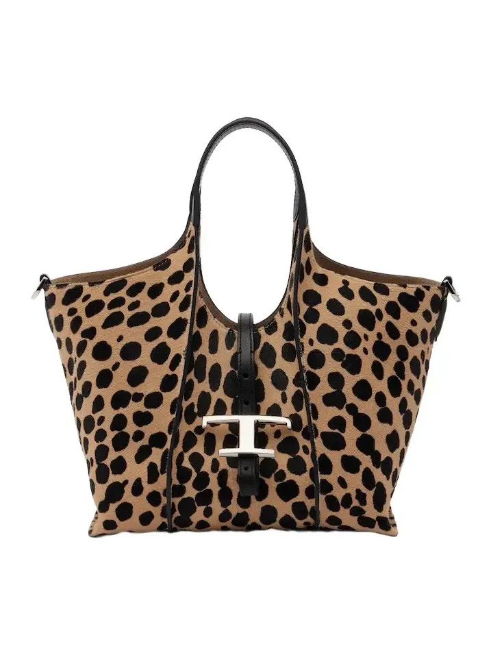 Tbs Small calf hair top-handle bag Tbs Small calf hair top-handle bag