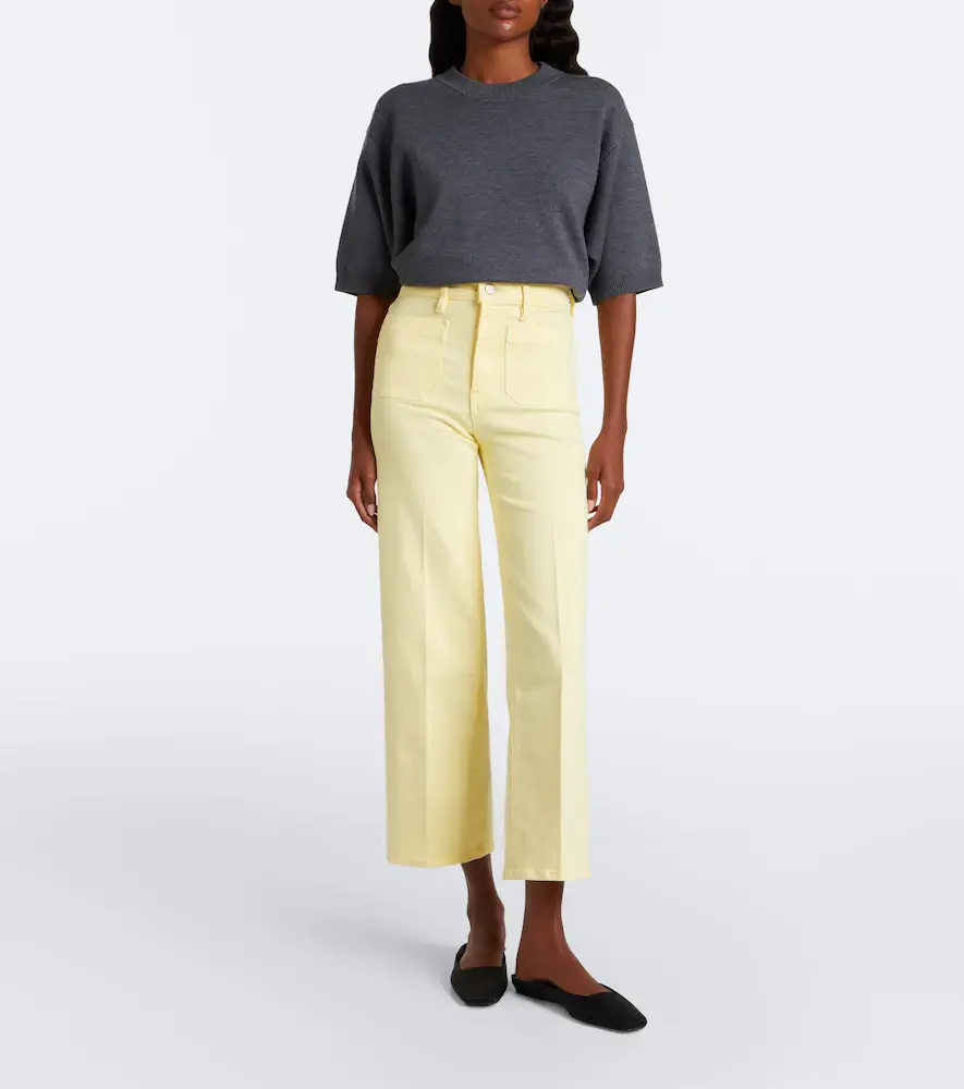 Frame Anchor cropped straight jeans | Thumbnail 7 Frame Anchor cropped straight jeans | Thumbnail 7